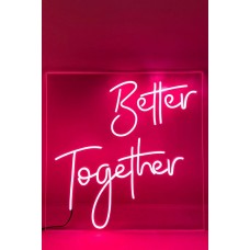 Neon Better Together Led Aydınlatma Tabela